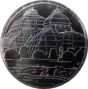 Austria 10 Euro Castle Schonbrunn. Gilded 2003 PALMENHAUS coin reverse Austria 10 Euro Castle Schonbrunn. Gilded 2003 PALMENHAUS coin reverse