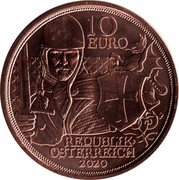 Austria 10 Euro Courage 2020  10 EURO REPUBLIK OSTERREICH 2020 coin obverse