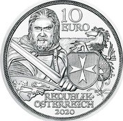 Austria 10 Euro Fortitude 2020  BUNC 10 EURO REPUBLIK ÖSTERREICH 2020 coin obverse