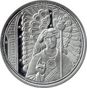 Austria 10 Euro Heavenly Messengers Raphael - The Healing Angel Colored 2018 Proof coin reverse Austria 10 Euro Heavenly Messengers Raphael - The Healing Angel Colored 2018 Proof coin reverse