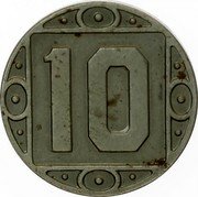 Austria 10 Heller (Karl Pattern) 10 coin reverse Austria 10 Heller (Karl Pattern) 10 coin reverse