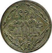 Austria 15 Kreuzer Johann Ernst von Thun 1694 KM# 278 15 OU XV coin reverse Austria 15 Kreuzer Johann Ernst von Thun 1694 KM# 278 15 OU XV coin reverse
