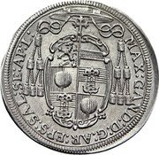 Austria 15 Kreuzer Max Gandolf von Kuenburg 1686 KM# 230 MAX:GAND:D:G:AR:EPS:SAL:SE:AP:L: coin obverse Austria 15 Kreuzer Max Gandolf von Kuenburg 1686 KM# 230 MAX:GAND:D:G:AR:EPS:SAL:SE:AP:L: coin obverse