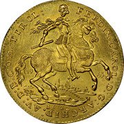 Austria 2 Ducat St.Leopold 1963-1642 Proof X# M29 FERDIN CAROL D G ARCHID AV D B COM TIROL coin obverse Austria 2 Ducat St.Leopold 1963-1642 Proof X# M29 FERDIN CAROL D G ARCHID AV D B COM TIROL coin obverse