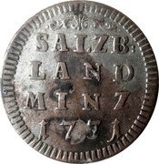 Austria 2 Kreuzer Leopold Anton von Firmian 1731 KM# 335 SALZB LAND MINZ 1731 coin reverse Austria 2 Kreuzer Leopold Anton von Firmian 1731 KM# 335 SALZB LAND MINZ 1731 coin reverse