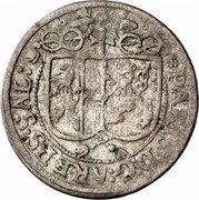 Austria 2 Kreuzer Paris von Lodron 1623 KM# 85 PARIS D G AREPS SAL coin obverse Austria 2 Kreuzer Paris von Lodron 1623 KM# 85 PARIS D G AREPS SAL coin obverse