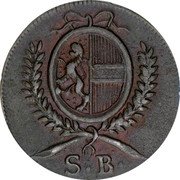 Austria 2 Pfenning Hieronymus von Colloredo 1786 KM# 457 S.B. coin obverse Austria 2 Pfenning Hieronymus von Colloredo 1786 KM# 457 S.B. coin obverse