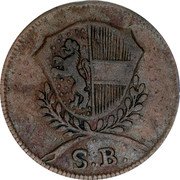 Austria 2 Pfenning Hieronymus von Colloredo 1797 KM# 472 S.B. coin obverse Austria 2 Pfenning Hieronymus von Colloredo 1797 KM# 472 S.B. coin obverse