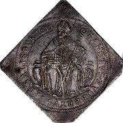 Austria 2 Thaler Marcus Sittich 1615 KM# 40 MARCVS SITTICVS D G AREPS SAT AP SE D coin reverse Austria 2 Thaler Marcus Sittich 1615 KM# 40 MARCVS SITTICVS D G AREPS SAT AP SE D coin reverse