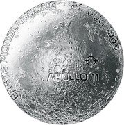 Austria 20 Euro 50th Anniversary of the Moon Landing 2019 APOLLO 11 ERSTE MONDLANDUNG 21 JULI 1969 coin reverse Austria 20 Euro 50th Anniversary of the Moon Landing 2019 APOLLO 11 ERSTE MONDLANDUNG 21 JULI 1969 coin reverse