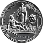 Austria 20 Euro (Birth of empress Maria Theresa - clemency and faith) CLEMENTIA MMXVIII coin reverse Austria 20 Euro (Birth of empress Maria Theresa - clemency and faith) CLEMENTIA MMXVIII coin reverse
