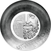 Austria 20 Euro (Centenary of the Salzburg Festival) REPVBLIK ÖSTERREICH 20 EVRO REP Ö coin obverse