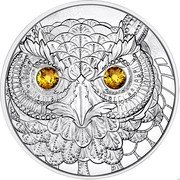 Austria 20 Euro Owl wisdom 2021  coin reverse Austria 20 Euro Owl wisdom 2021  coin reverse