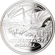 Austria 20 Euro Toward the sky - The dream of flying 2019 W N STURMFLÜGEL MODELL coin reverse Austria 20 Euro Toward the sky - The dream of flying 2019 W N STURMFLÜGEL MODELL coin reverse