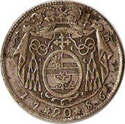 Austria 20 Kreuzer Hieronymus von Colloredo 1786 M KM# 431 17 86 20 coin reverse Austria 20 Kreuzer Hieronymus von Colloredo 1786 M KM# 431 17 86 20 coin reverse