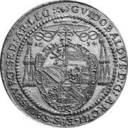 Austria 24 Ducat Guidobald 1654 KM# 172 16 54 GVIDOBALDVS D G ARCHI EPS SALISBVRG SED AP LEG coin obverse Austria 24 Ducat Guidobald 1654 KM# 172 16 54 GVIDOBALDVS D G ARCHI EPS SALISBVRG SED AP LEG coin obverse