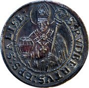 Austria 3 Kreuzer (Max Gandolf von Kuenburg) KM# 228 S:RVDBERTVS.EPS.SALISB: SALISBVRG coin reverse Austria 3 Kreuzer (Max Gandolf von Kuenburg) KM# 228 S:RVDBERTVS.EPS.SALISB: SALISBVRG coin reverse