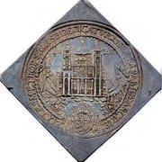 Austria 3 Thaler Paris von Lodron 1628 KM# 115 16 28 ECCLES METROP SALISB DEDICATVR 25 SEPT APARIDE ARCHIE coin obverse