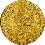 Austria 4 Ducat Paris von Lodron 1638 KM# 95 PARIS D G ARCHI EPS SALI SE APL SVBTVVMPRA SIDIVM CON F V coin obverse Austria 4 Ducat Paris von Lodron 1638 KM# 95 PARIS D G ARCHI EPS SALI SE APL SVBTVVMPRA SIDIVM CON F V coin obverse