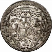 Austria 4 Kreuzer Jakob Ernst von Liechtenstein 1745 KM# 344 4 coin obverse Austria 4 Kreuzer Jakob Ernst von Liechtenstein 1745 KM# 344 4 coin obverse