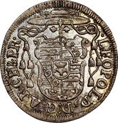 Austria 4 Kreuzer Leopold Anton von Firmian 1729 KM# 322 LEOPOLD 9 D G ARCH & PR coin obverse Austria 4 Kreuzer Leopold Anton von Firmian 1729 KM# 322 LEOPOLD 9 D G ARCH & PR coin obverse