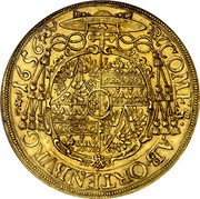 Austria 5 Ducat 1656 KM# 4 Ortenburg County Trade Coinage coin reverse Austria 5 Ducat 1656 KM# 4 Ortenburg County Trade Coinage coin reverse