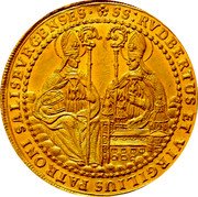 Austria 5 Ducat Johann Ernst 1687 KM# 259 SS RVDBERTUS ET VIRGILIUS PATRONI SALISBVRGENSES coin reverse Austria 5 Ducat Johann Ernst 1687 KM# 259 SS RVDBERTUS ET VIRGILIUS PATRONI SALISBVRGENSES coin reverse