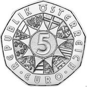 Austria 5 Euro (Little I-Am-Me; Easter) REPUBLIK ÖSTERREICH EURO coin obverse Austria 5 Euro (Little I-Am-Me; Easter) REPUBLIK ÖSTERREICH EURO coin obverse