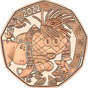 Austria 5 Euro Little I-Am-Me - Easter 2022 2022 coin reverse Austria 5 Euro Little I-Am-Me - Easter 2022 2022 coin reverse