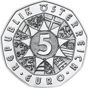 Austria 5 Euro The joy of living - Lebensfreude 2019 REPUBLIK ÖSTERREICH • EURO • 5 coin obverse