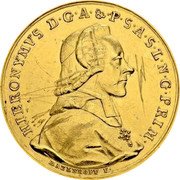 Austria 6 Ducat 1200th Anniversary of the Bishopric 1782 M KM# 448 HIERONYMVS D G A & P S A S L N G PRIM MAZENKOFE P. coin obverse