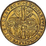 Austria 6 Ducat Salzburg. Wolfgang Dietrich ND MB# 485 S RVDBERTVS ET S VIRGILIVS EPI SALZBVRGN coin reverse Austria 6 Ducat Salzburg. Wolfgang Dietrich ND MB# 485 S RVDBERTVS ET S VIRGILIVS EPI SALZBVRGN coin reverse