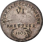 Austria 6 Kreuzer (Ferdinand of Austria - Tuscany) KM# 484 KURF SAL SCHELDMUNZ VI KREUTZER 1804 coin reverse Austria 6 Kreuzer (Ferdinand of Austria - Tuscany) KM# 484 KURF SAL SCHELDMUNZ VI KREUTZER 1804 coin reverse