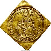 Austria Ducat Paris von Lodron 1640 KM# A165 SANCTVS RVDBERTVS EPS SALISB coin reverse Austria Ducat Paris von Lodron 1640 KM# A165 SANCTVS RVDBERTVS EPS SALISB coin reverse