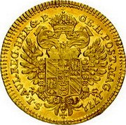Austria Ducat Johann Wenzel 1771 KM# 3 S I AUL REG HER & P GE H POST MAG coin reverse Austria Ducat Johann Wenzel 1771 KM# 3 S I AUL REG HER & P GE H POST MAG coin reverse