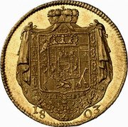 Austria Ducat (Ferdinand III of Austria-Tuscany) KM# 487 18 03 coin reverse Austria Ducat (Ferdinand III of Austria-Tuscany) KM# 487 18 03 coin reverse