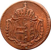 Austria Heller Maria Theresia 1777 G KM# 5 coin obverse Austria Heller Maria Theresia 1777 G KM# 5 coin obverse