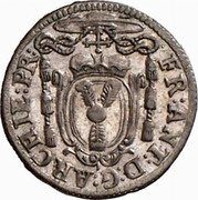 Austria Kreuzer Franz Anton von Harrach 1709 KM# 293 FR ANT D G ARCHIE PR coin obverse Austria Kreuzer Franz Anton von Harrach 1709 KM# 293 FR ANT D G ARCHIE PR coin obverse