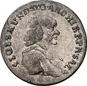 Austria Kreuzer Sigismund von Schrattenbach 1760 KM# 392 SIGISMUND DG ARCHIEP PR SAL coin obverse Austria Kreuzer Sigismund von Schrattenbach 1760 KM# 392 SIGISMUND DG ARCHIEP PR SAL coin obverse