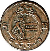 Austria Pfenning Hieronymus von Colloredo 1779 KM# 441 S B coin obverse Austria Pfenning Hieronymus von Colloredo 1779 KM# 441 S B coin obverse