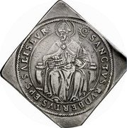 Austria Thaler Markus Sittich 1612 KM# 20 SANCTVS RVDBERTVS EPS SALISBVR coin reverse Austria Thaler Markus Sittich 1612 KM# 20 SANCTVS RVDBERTVS EPS SALISBVR coin reverse