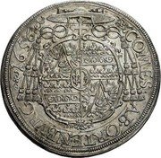 Austria Thaler Christophe Vidman St Veit 1656 KM# 3 COMES AB ORTENBURG coin reverse Austria Thaler Christophe Vidman St Veit 1656 KM# 3 COMES AB ORTENBURG coin reverse