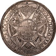 Austria Thaler Karl III Josef 1704 KM# 362 DVX • LOTHAR • ET • BAR • S R I PCPS RE CA BO CO 1704 coin reverse Austria Thaler Karl III Josef 1704 KM# 362 DVX • LOTHAR • ET • BAR • S R I PCPS RE CA BO CO 1704 coin reverse