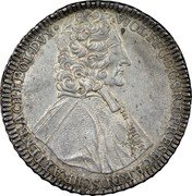 Austria Thaler Wolfgang von Schrattenbach 1728 KM# 426 WOLFFG D G S R E PRESBCARD DSCHRATTENBACH EP OL DVX coin obverse Austria Thaler Wolfgang von Schrattenbach 1728 KM# 426 WOLFFG D G S R E PRESBCARD DSCHRATTENBACH EP OL DVX coin obverse
