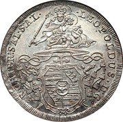 Austria Thaler Leopold Anton von Firmian 1729 KM# 329 .LEOPOLDUS. D: G: ARCH: PR: SAL: S: A: L. coin obverse Austria Thaler Leopold Anton von Firmian 1729 KM# 329 .LEOPOLDUS. D: G: ARCH: PR: SAL: S: A: L. coin obverse