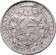 Austria Thaler Jakob Ernst von Liechtenstein 1746 FMK KM# 348 SALISBURG S SED APOS LEGAT GER MPRIM coin reverse Austria Thaler Jakob Ernst von Liechtenstein 1746 FMK KM# 348 SALISBURG S SED APOS LEGAT GER MPRIM coin reverse