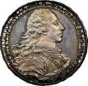 Austria Thaler Johann Joseph 1771 KM# 2 IO • IOS • KEVENHULLER AB AICHELBERG S • R • I • PR • A • METSCH A . W . coin obverse Austria Thaler Johann Joseph 1771 KM# 2 IO • IOS • KEVENHULLER AB AICHELBERG S • R • I • PR • A • METSCH A . W . coin obverse