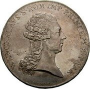 Austria Thaler Wenzel 1794 KM# 6 WENCESLAVS S ROM IMP PRINCEPS A PAAR I N WÜRTH coin obverse Austria Thaler Wenzel 1794 KM# 6 WENCESLAVS S ROM IMP PRINCEPS A PAAR I N WÜRTH coin obverse