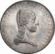 Austria Thaler Ferdinand III of Austria-Tuscany 1805 M KM# 497 FERD D HG H ET B REG PR A A S R I PR EL SALISB coin obverse Austria Thaler Ferdinand III of Austria-Tuscany 1805 M KM# 497 FERD D HG H ET B REG PR A A S R I PR EL SALISB coin obverse