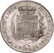 Austria Thaler Ferdinand III of Austria-Tuscany 1806 M KM# 499 PRINC AIGHST PAS ET BER S R I P ELLECTOR 1806 coin reverse
